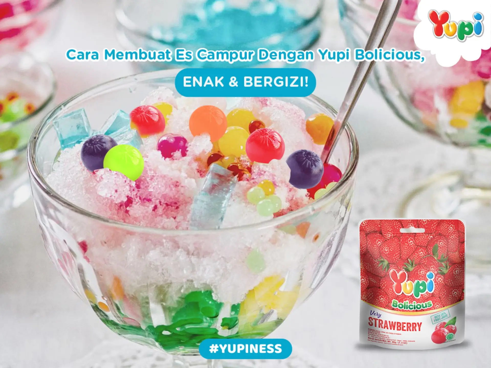 Resep Membuat Es Campur Ala Yupi, Enak & Cocok Untuk Usaha - Yupi